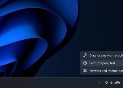 Windows 11 görev çubuğuna yerleşik hız testi geliyor