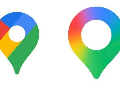 Google Maps gradient ikon