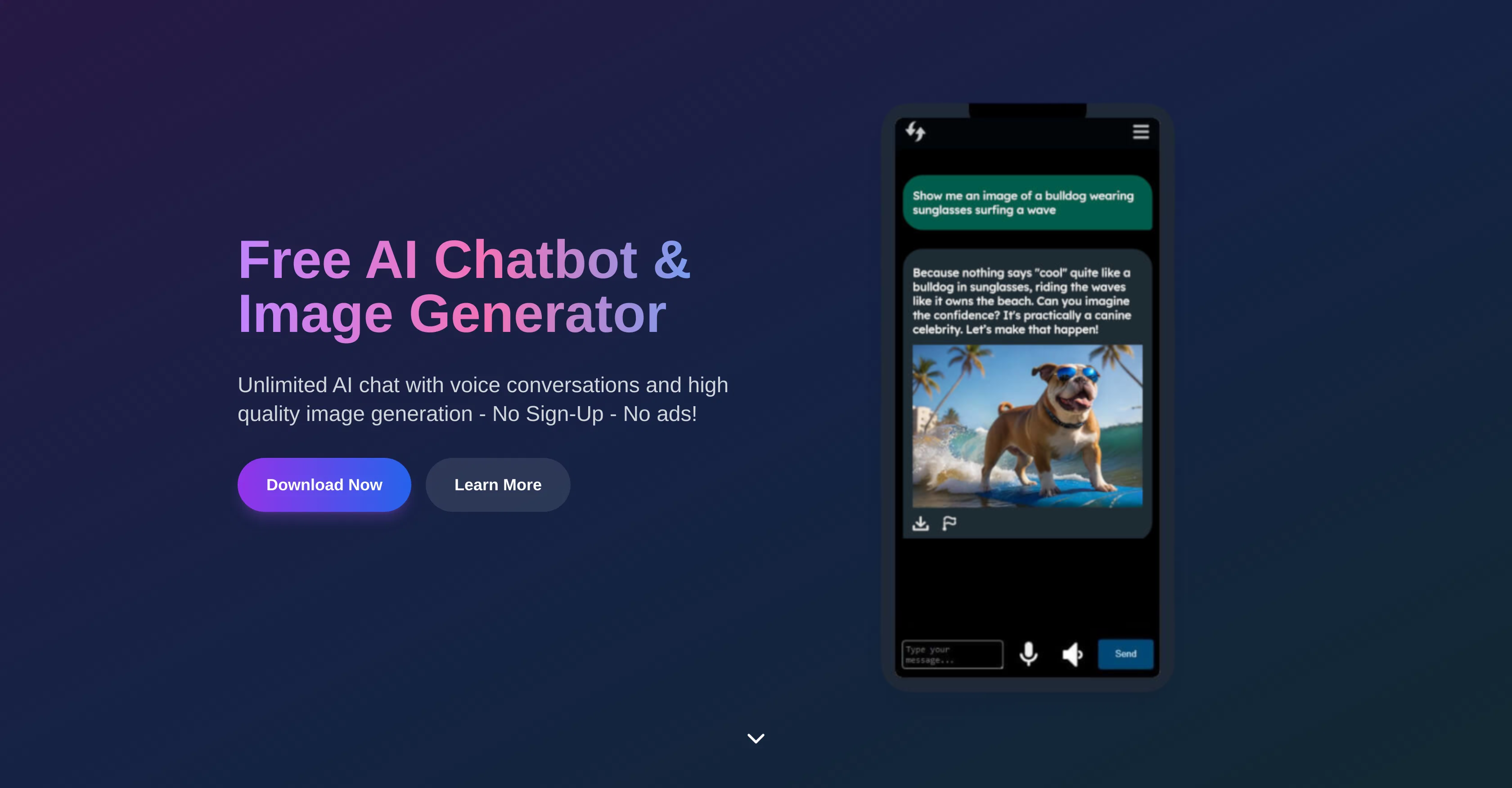 ai chat and image generator