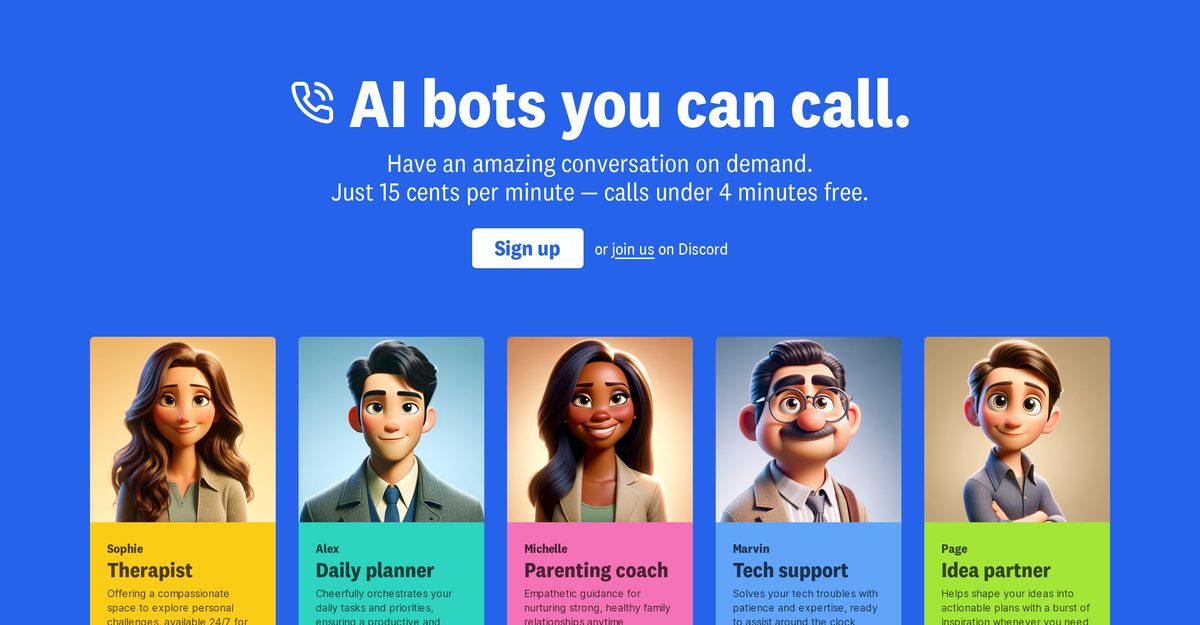 ai chat call
