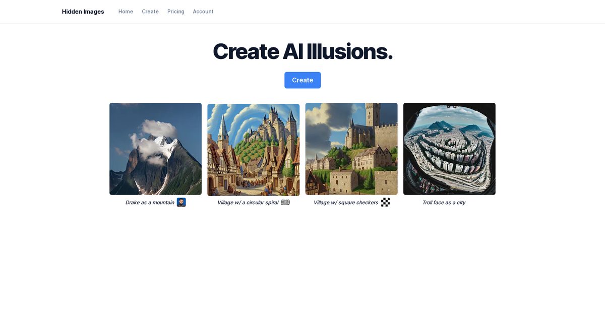 ai hidden image