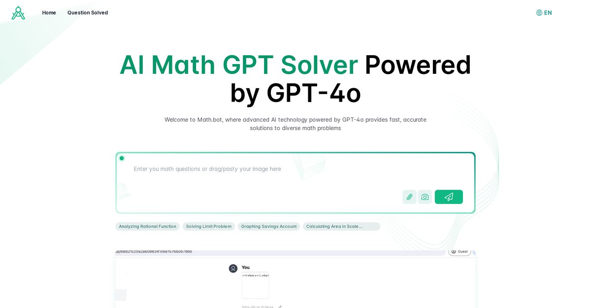 ai math bot