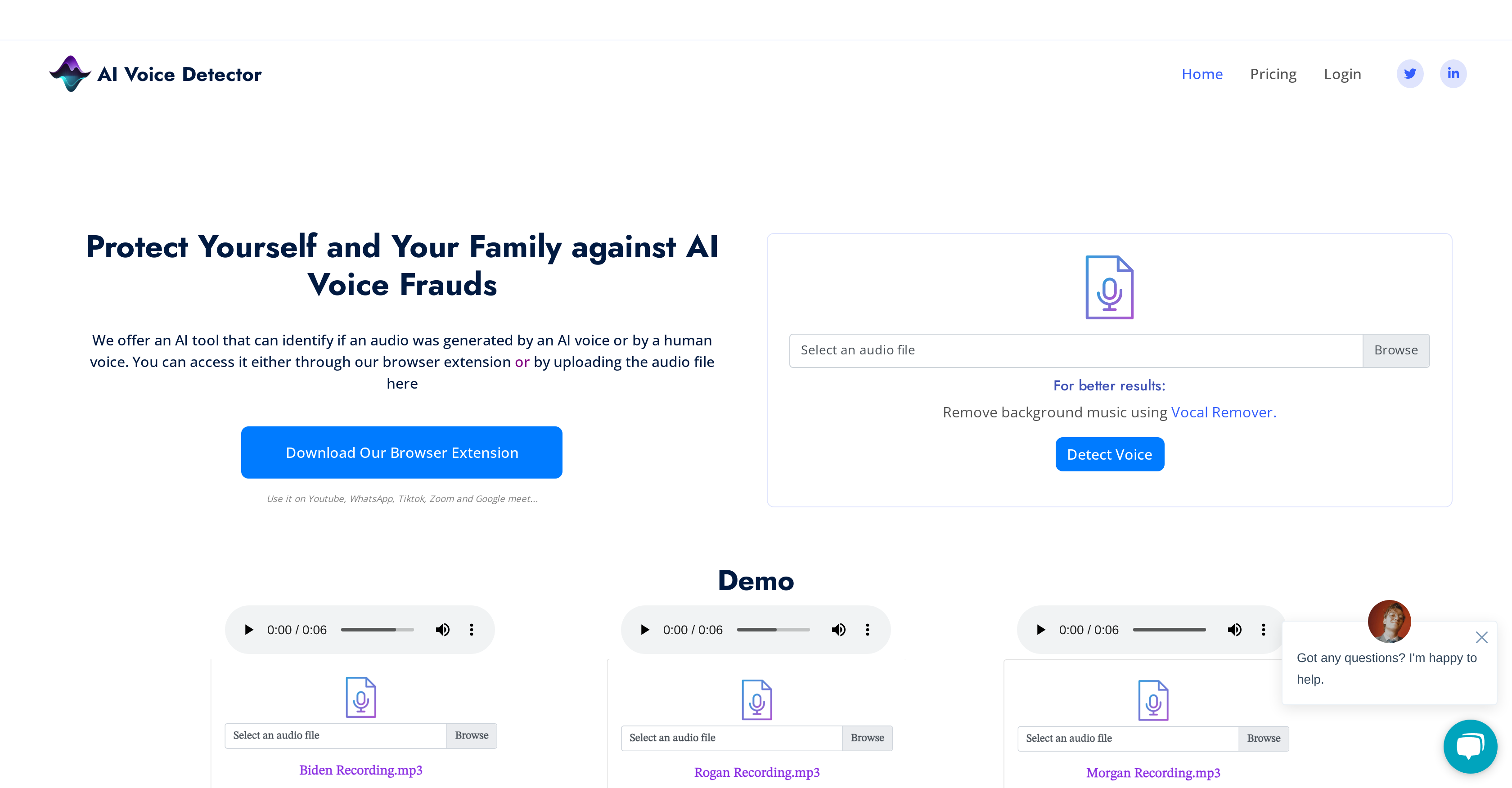 ai voice detection