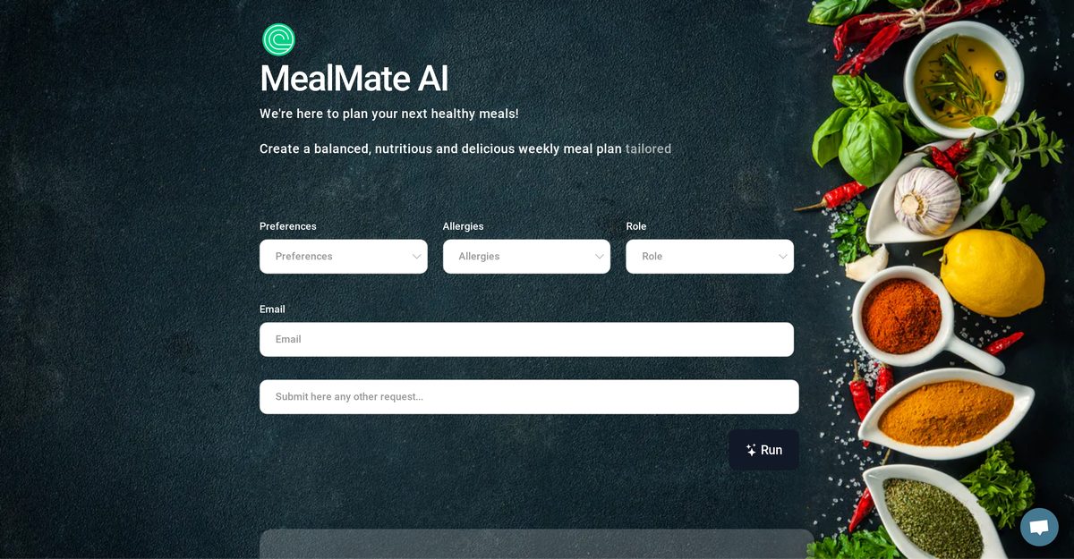 artificial intelligence diet plan