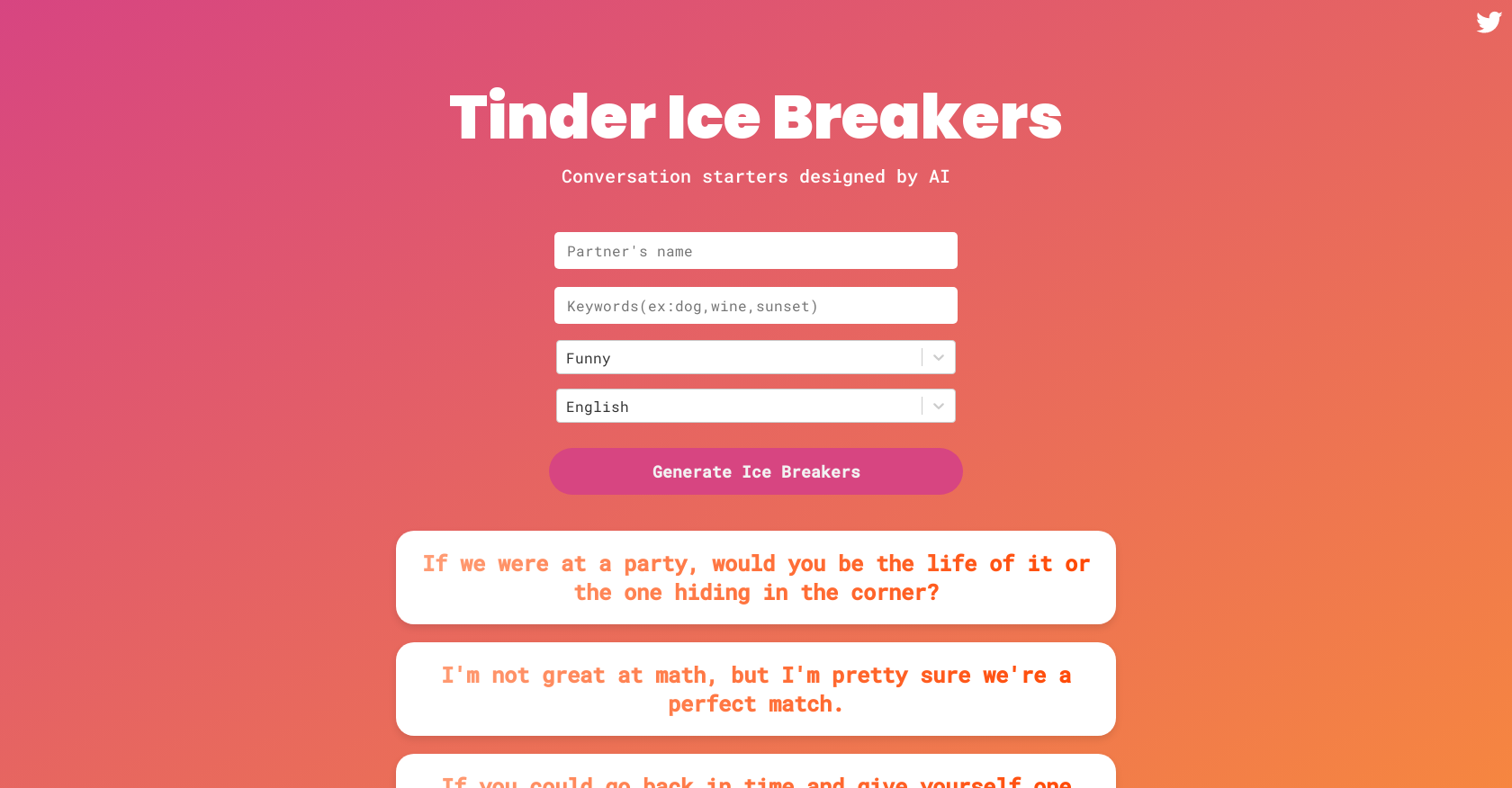 best icebreakers on tinder