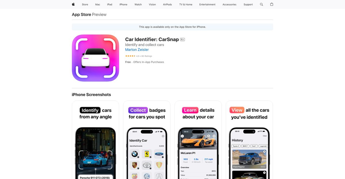 car identifier by picture app