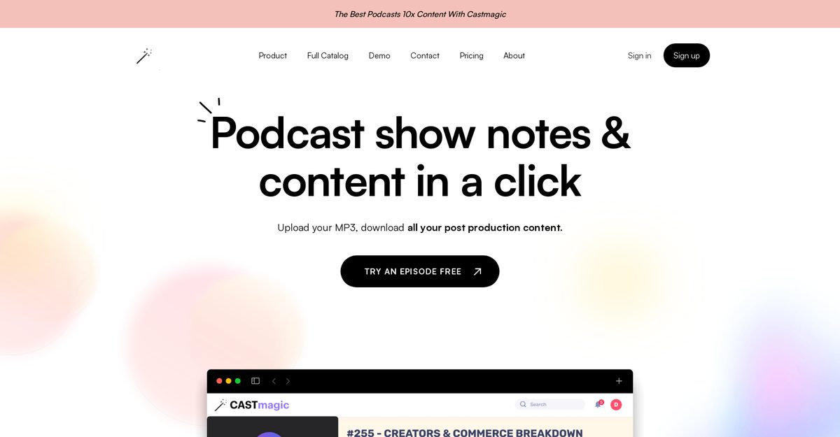castmagic ai
