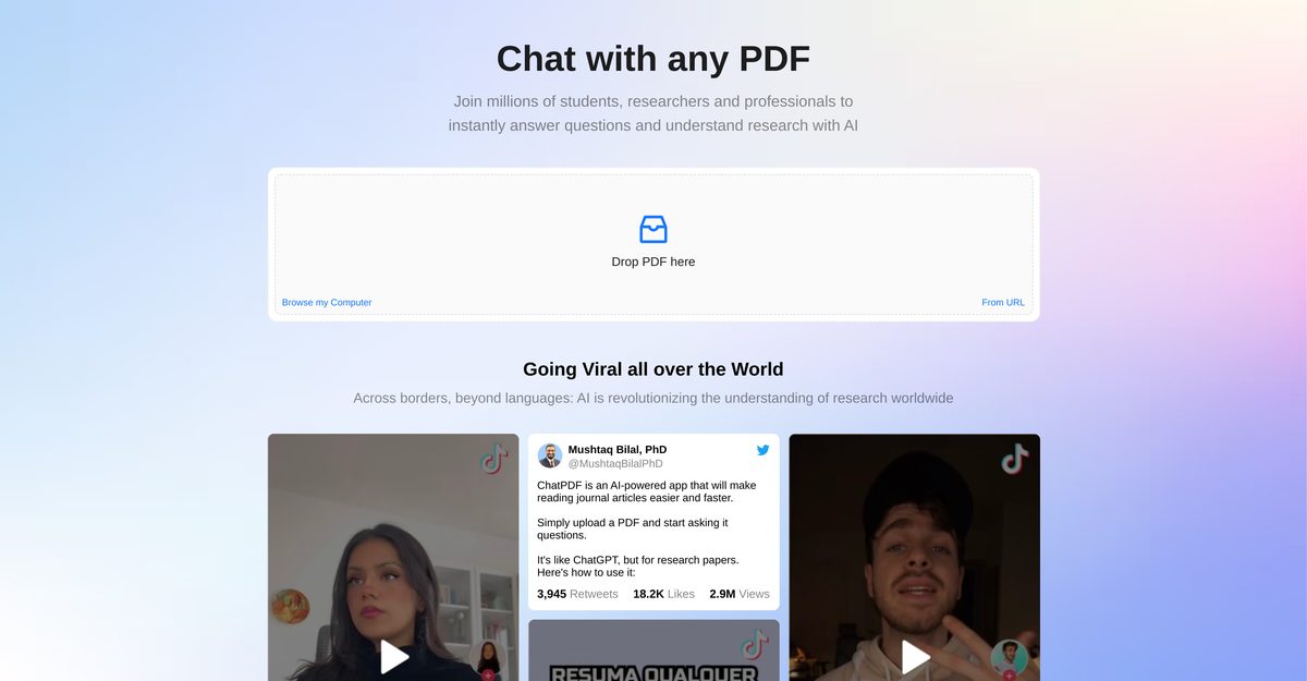 chatpdf alternative