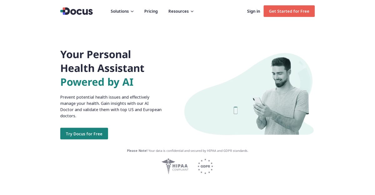 docus ai symptom checker