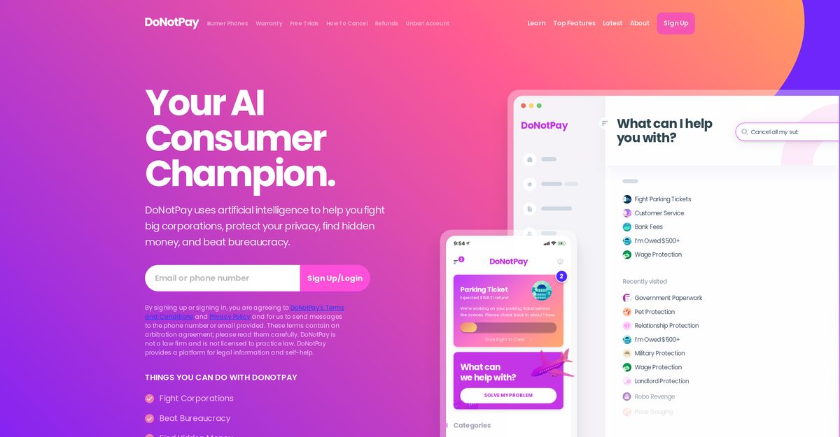 donotpay review