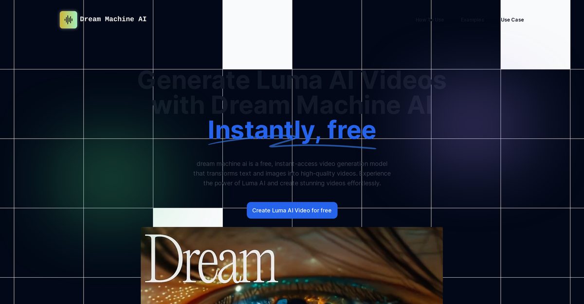 dream machines ai
