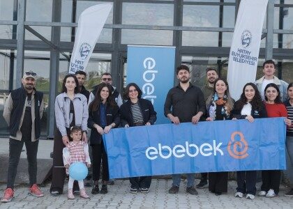 ebebek Benden Kardeşime Dönüşüm Sepeti projesi kapsamında Hatayda