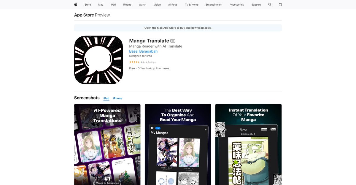 manga translator online
