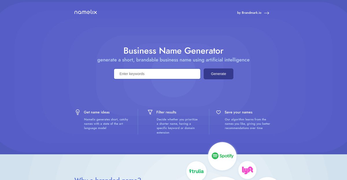 namelix ai