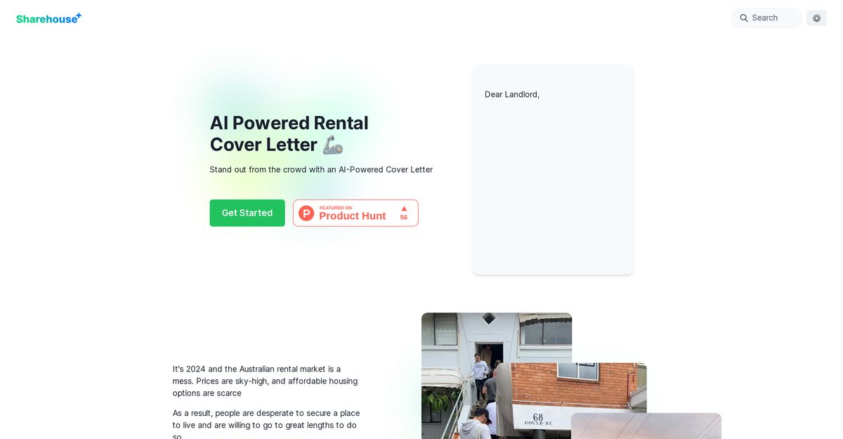 rental application cover letter