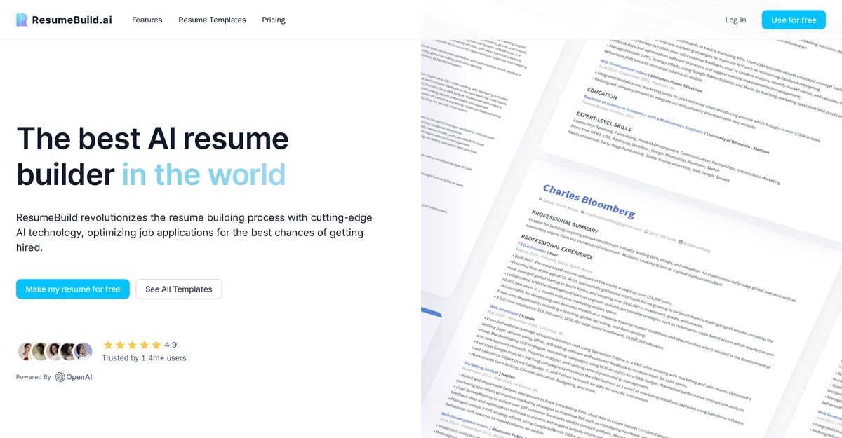 resumebuild.com