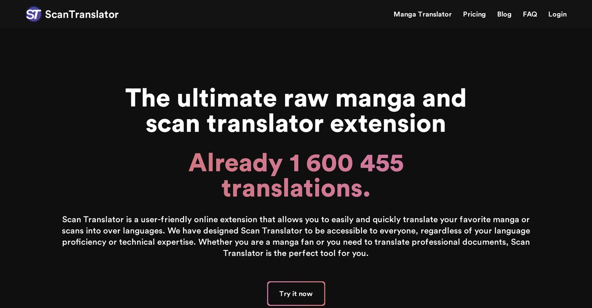 scan and translate a document
