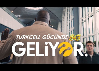 Shaquille O'Neal Turkcell 5G kampanyasının yeni yüzü oldu