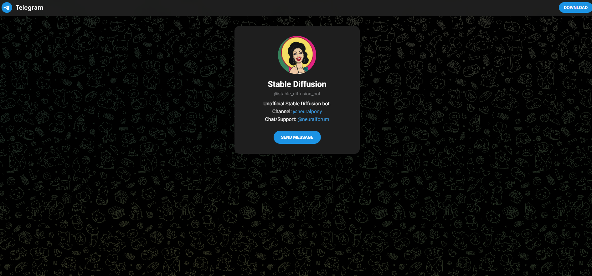 telegram ai image generator