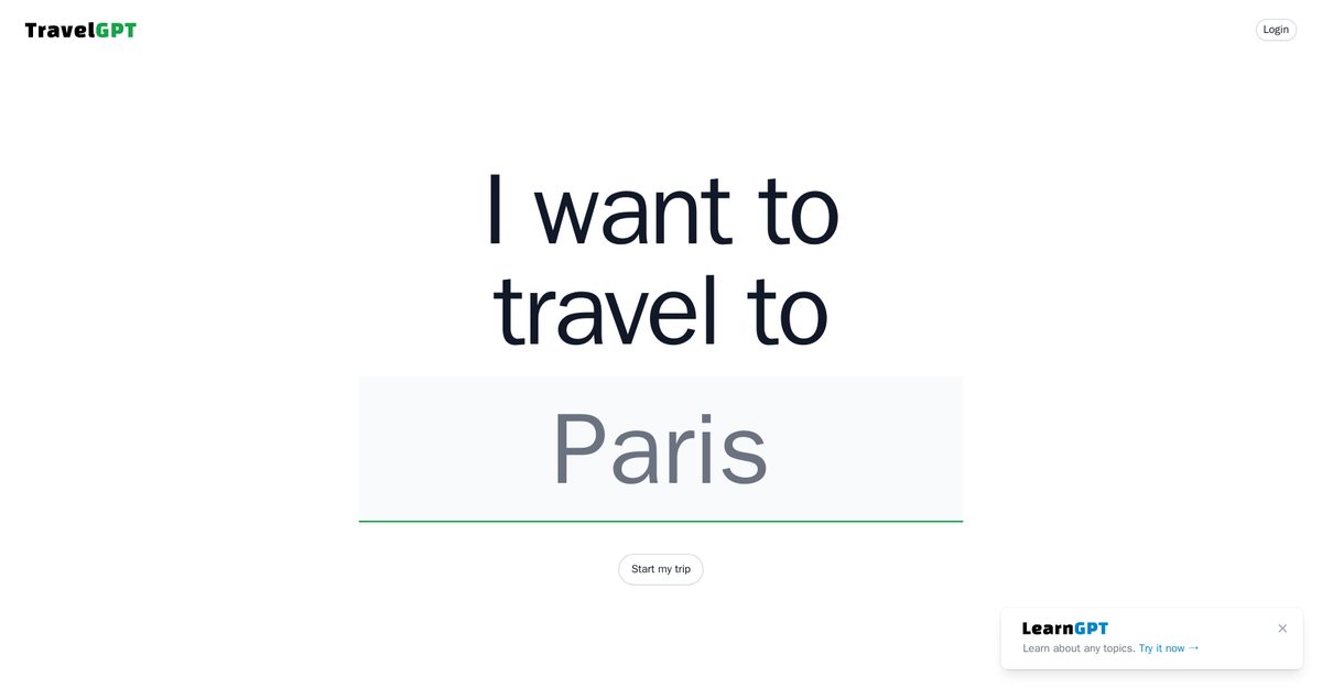 travelgpt
