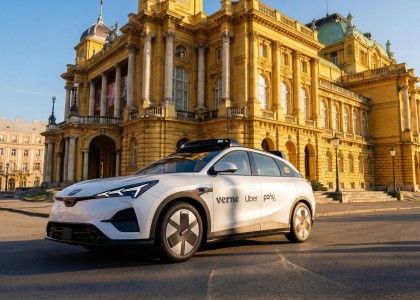 Uber, Avrupa'nın ilk ticari robotaksi hizmetini Zagreb'de başlatıyor