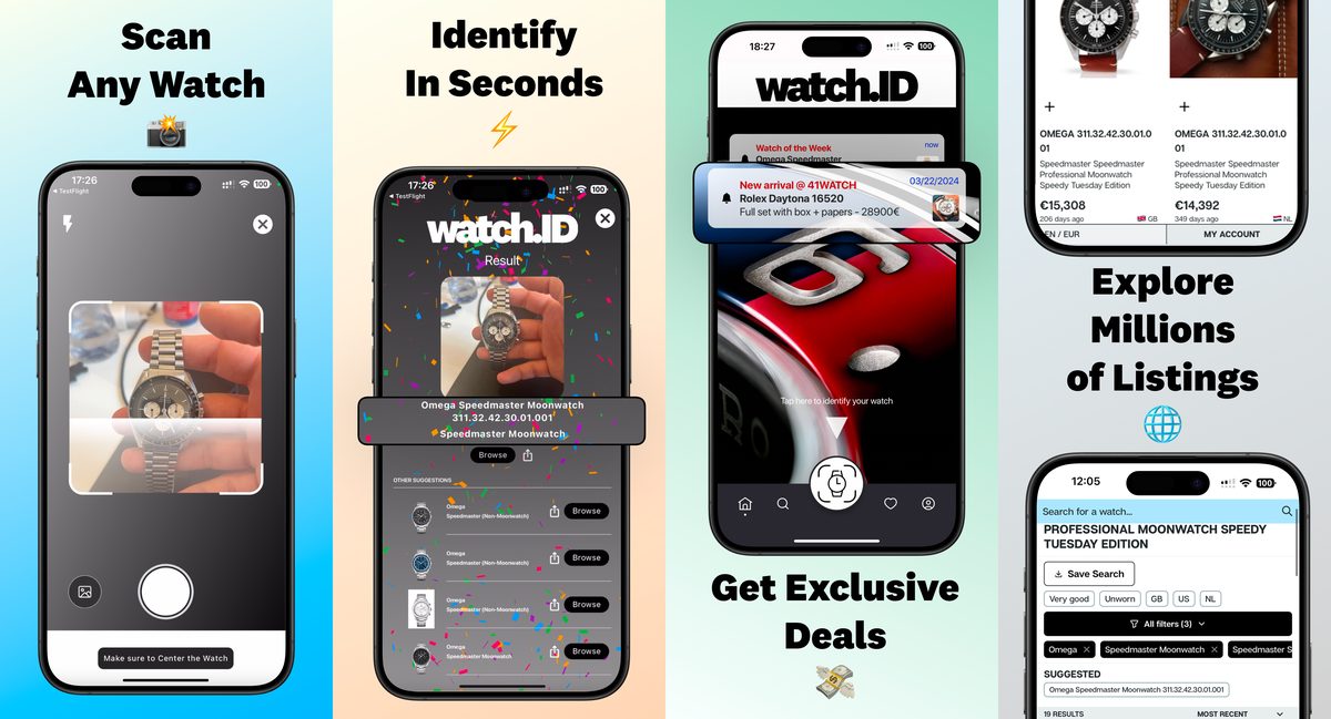 wrist watch identifier
