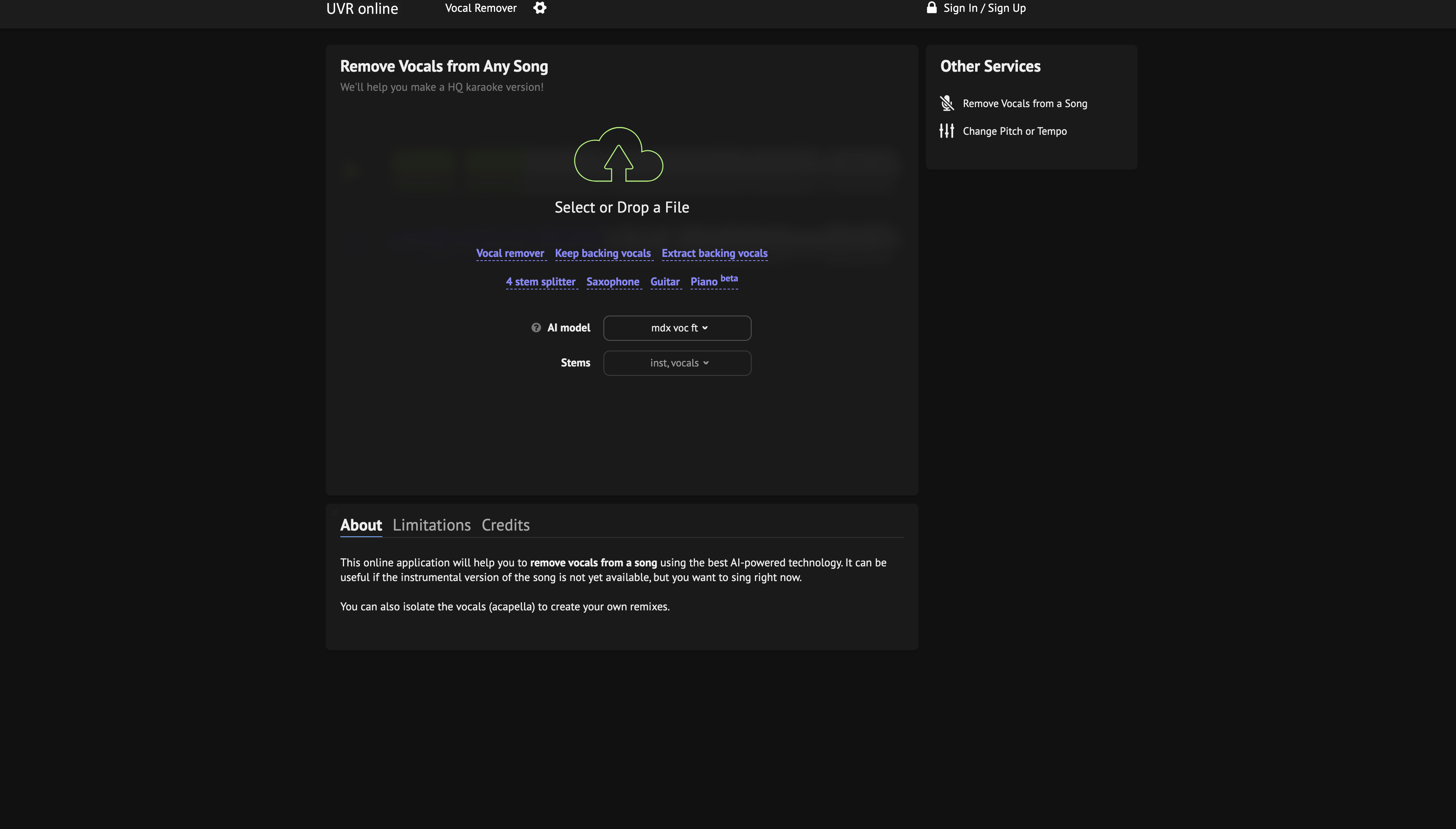 x-minus pro ai