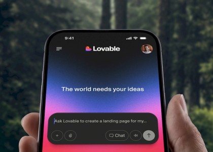 Lovable vibe coding uygulaması artık iOS'ta