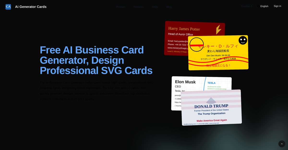 ai card generator