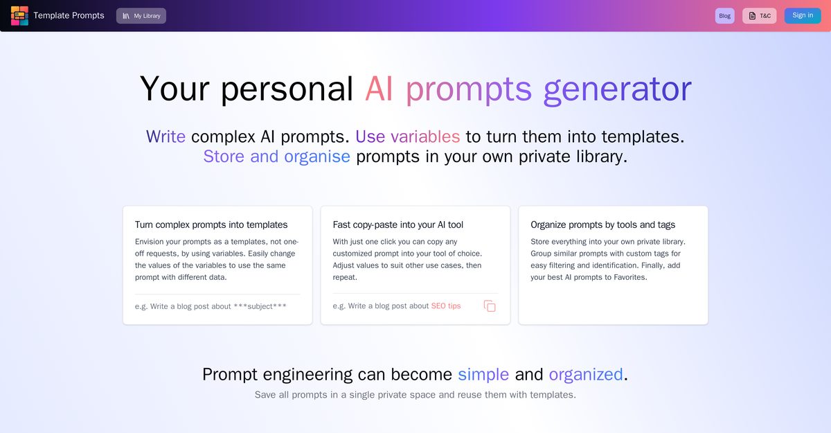 ai prompt templates