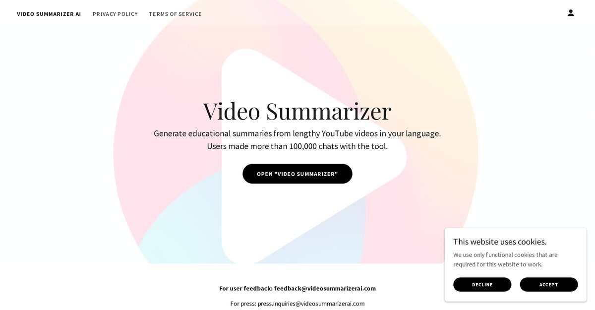 ai video summarization