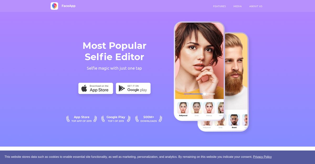 app similar to faceapp