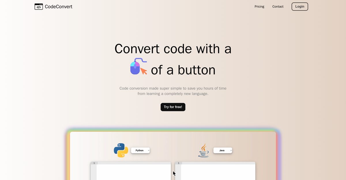 code convert