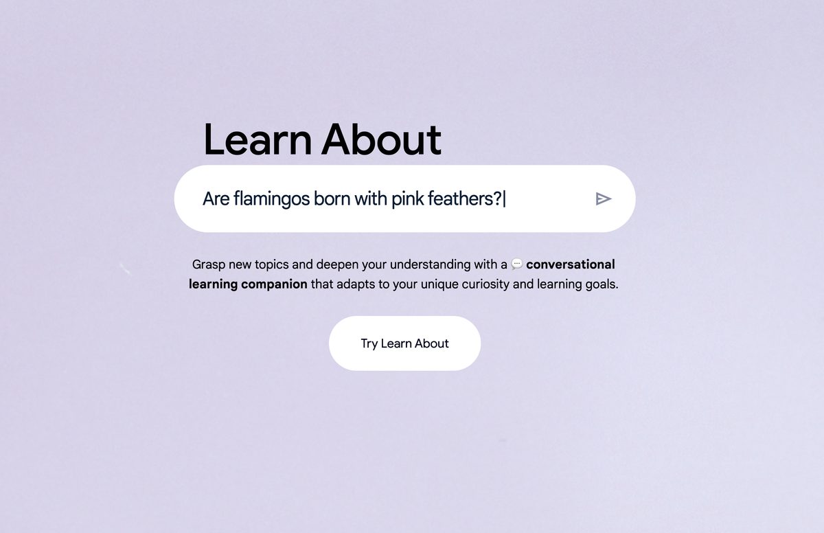 google learnabout