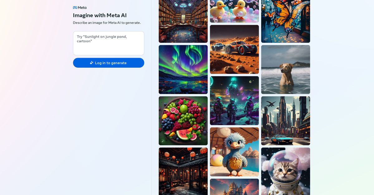 imagine meta ai