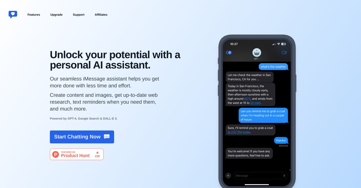 imessage ai