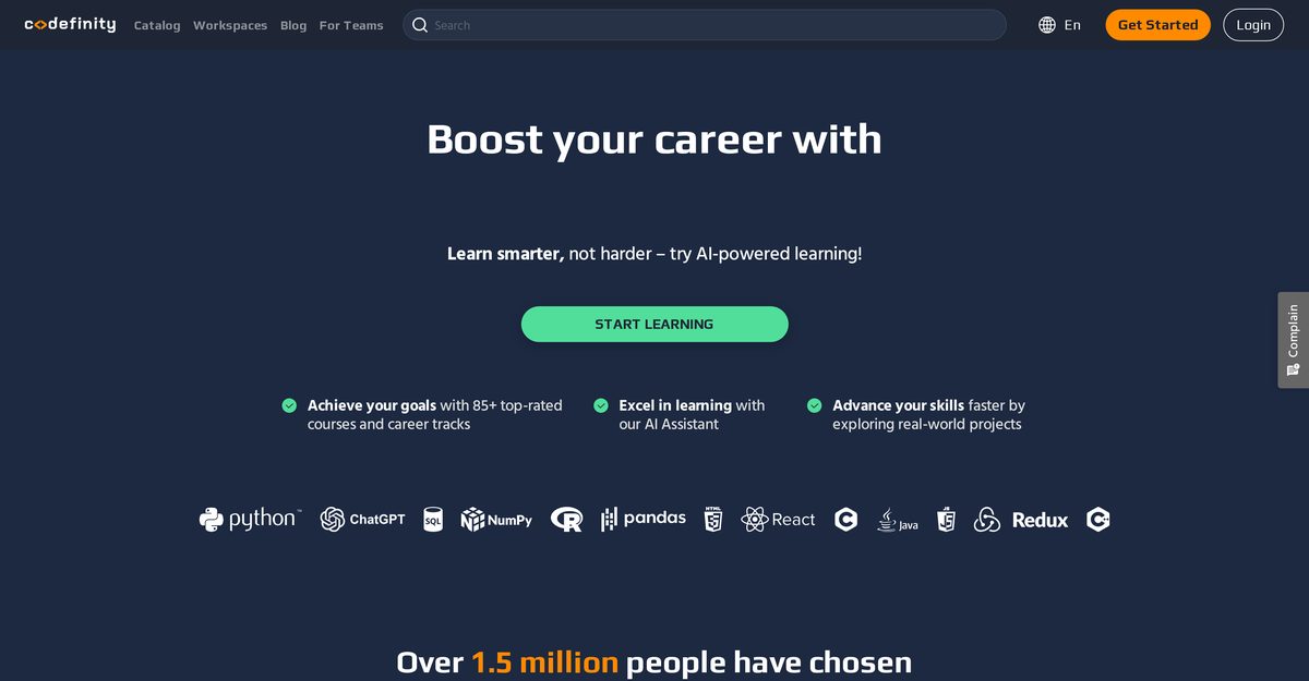 is codefinity good