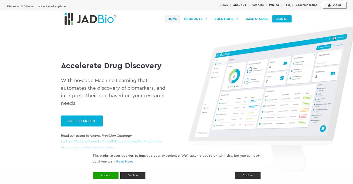 jadbio ai