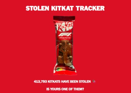 KitKat'tan 12 tonluk dev çikolata soygunu için Çalıntı KitKat Takipçisi