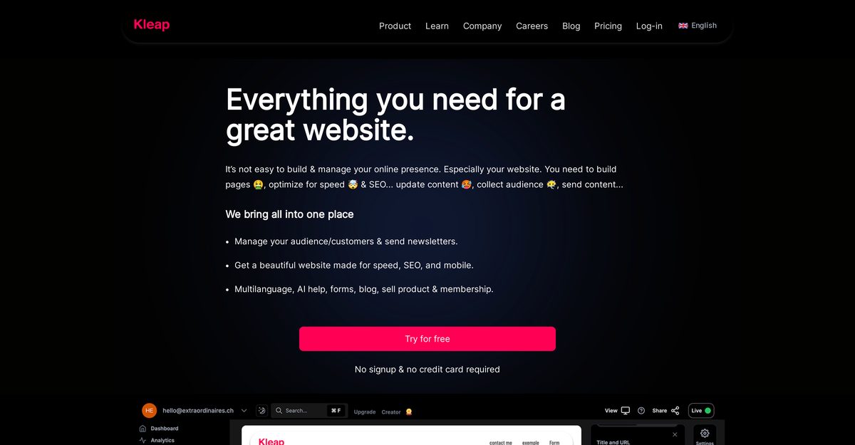 kleap