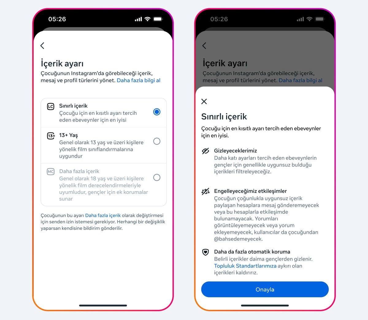 Meta, Instagram genç hesapları özelliğini Türkiye'de başlattı