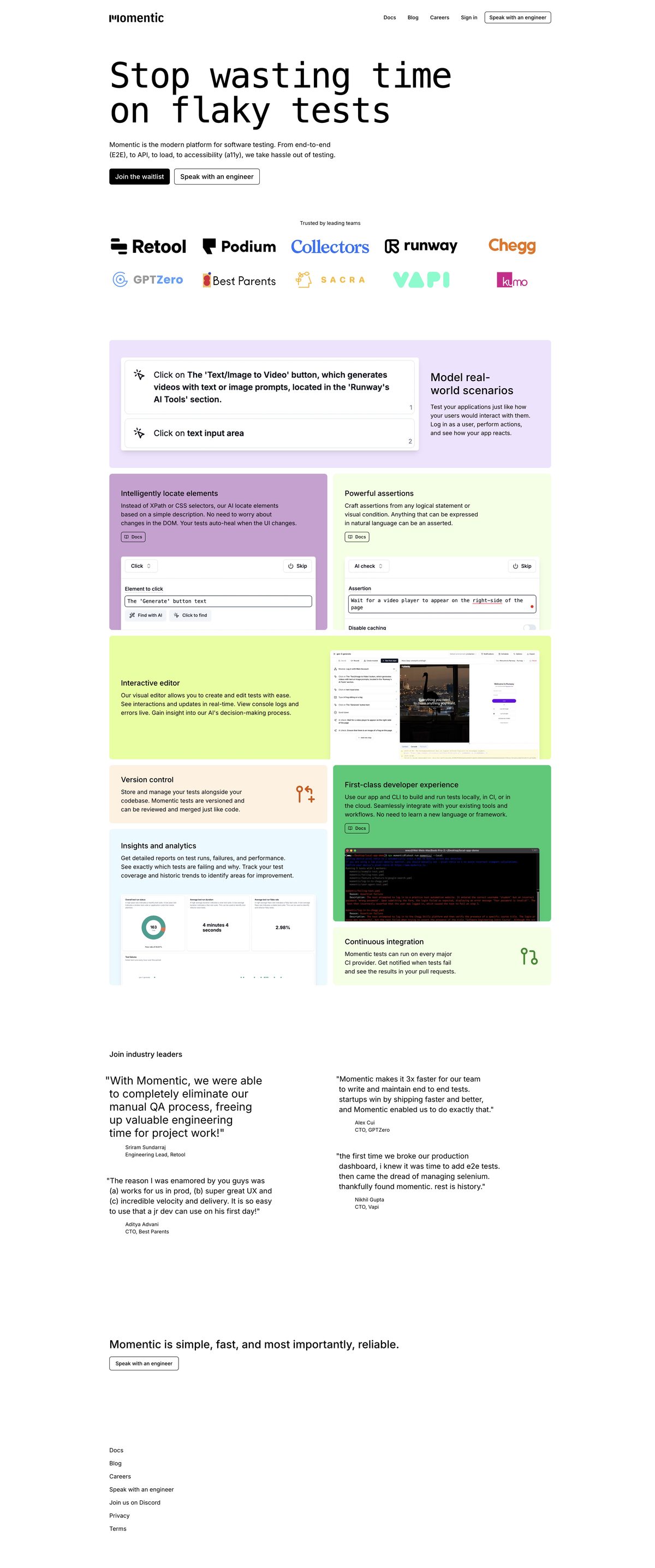 momentic.ai company objectives