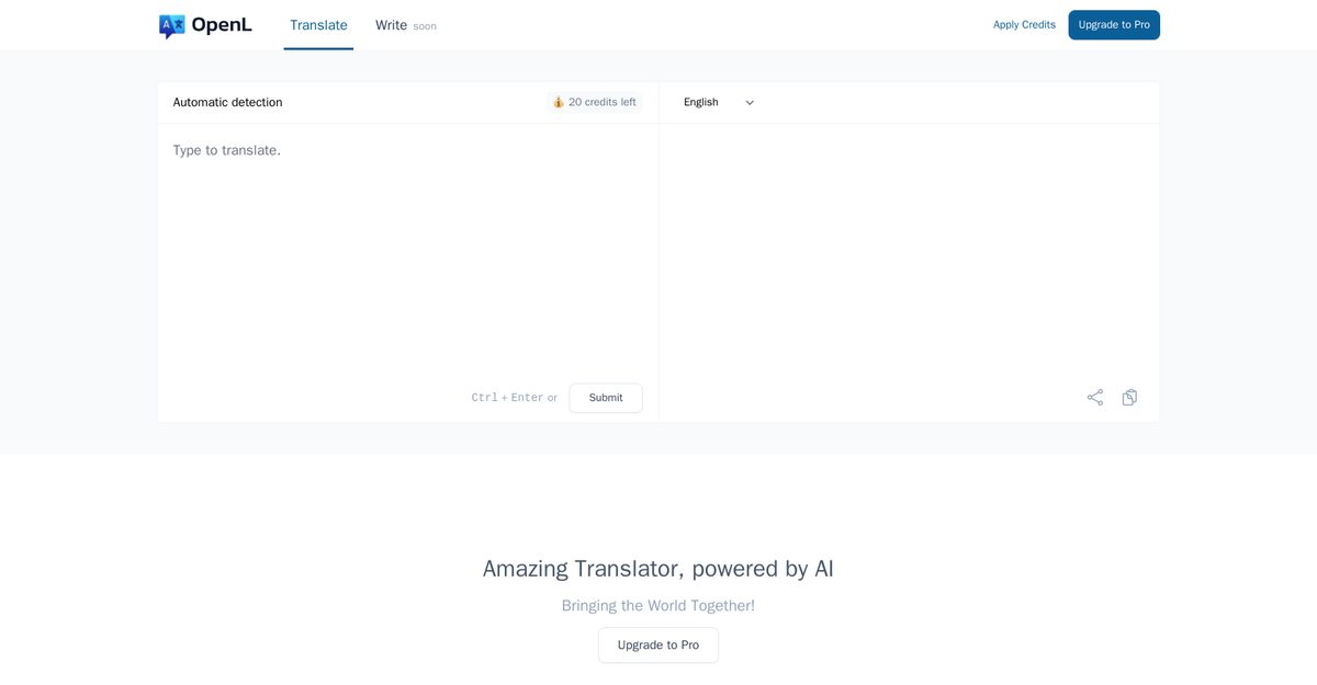 openl translate