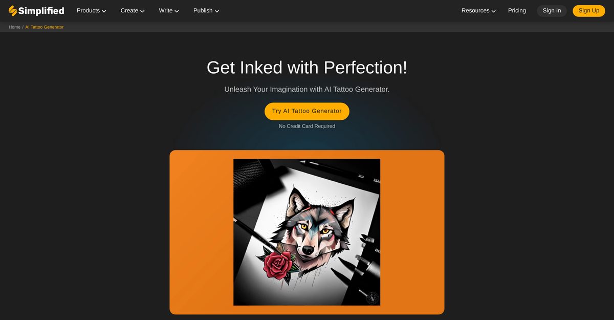 personalized tattoo maker