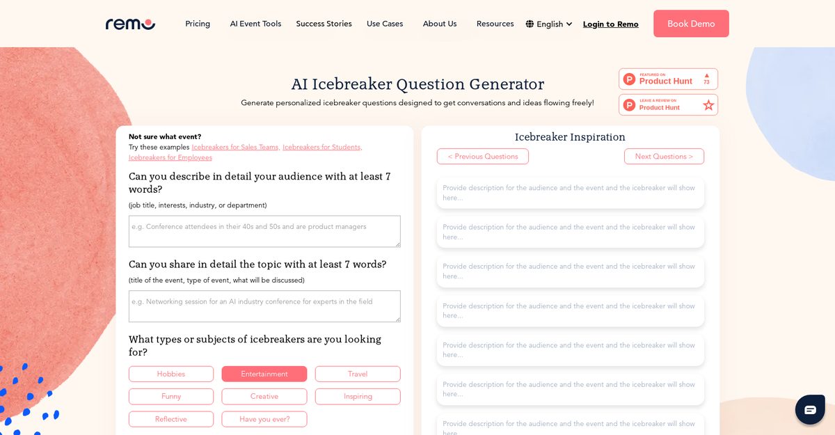 random icebreaker generator