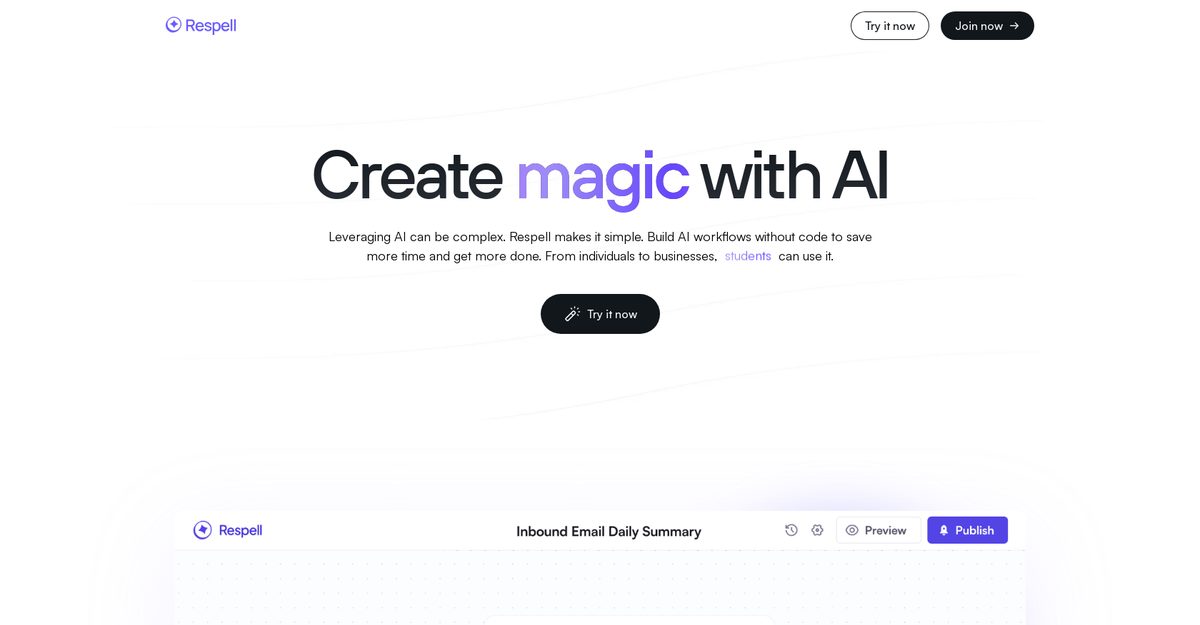 respell ai