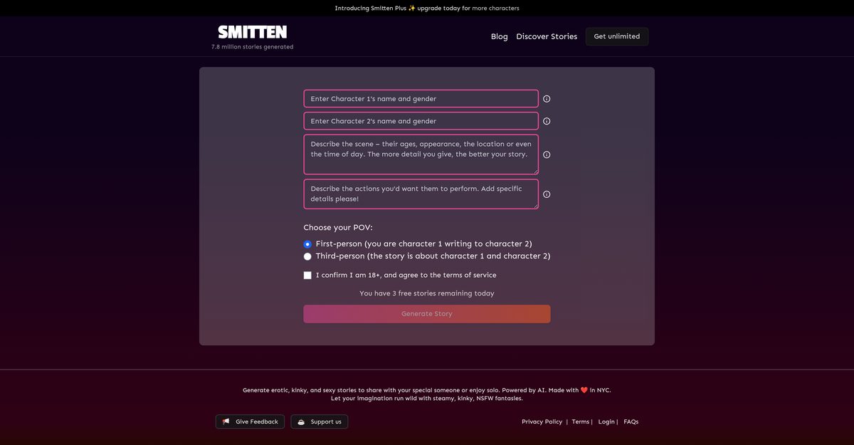 smitten erotic