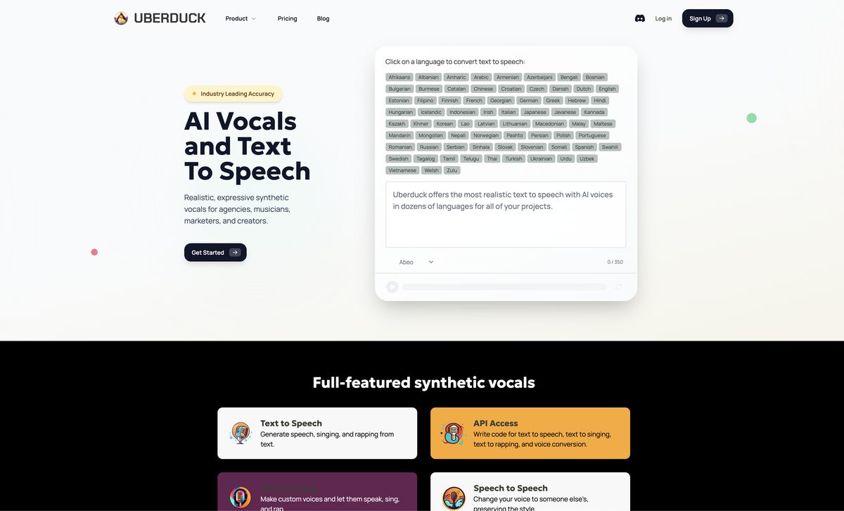 uberduck ai text to speech