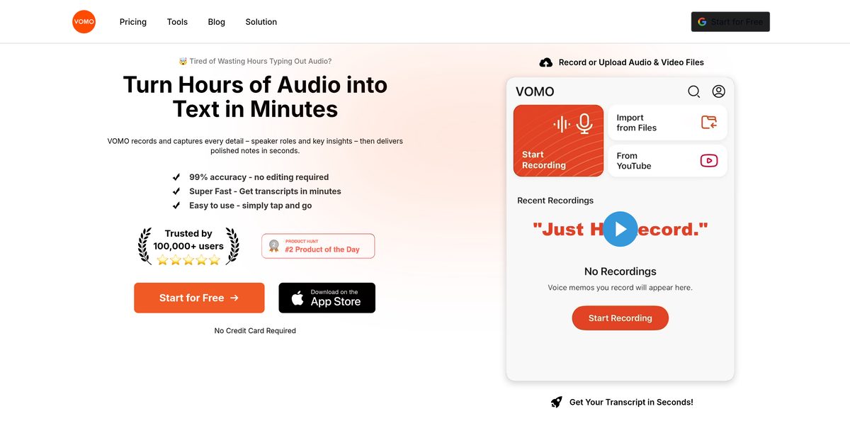 vomo app