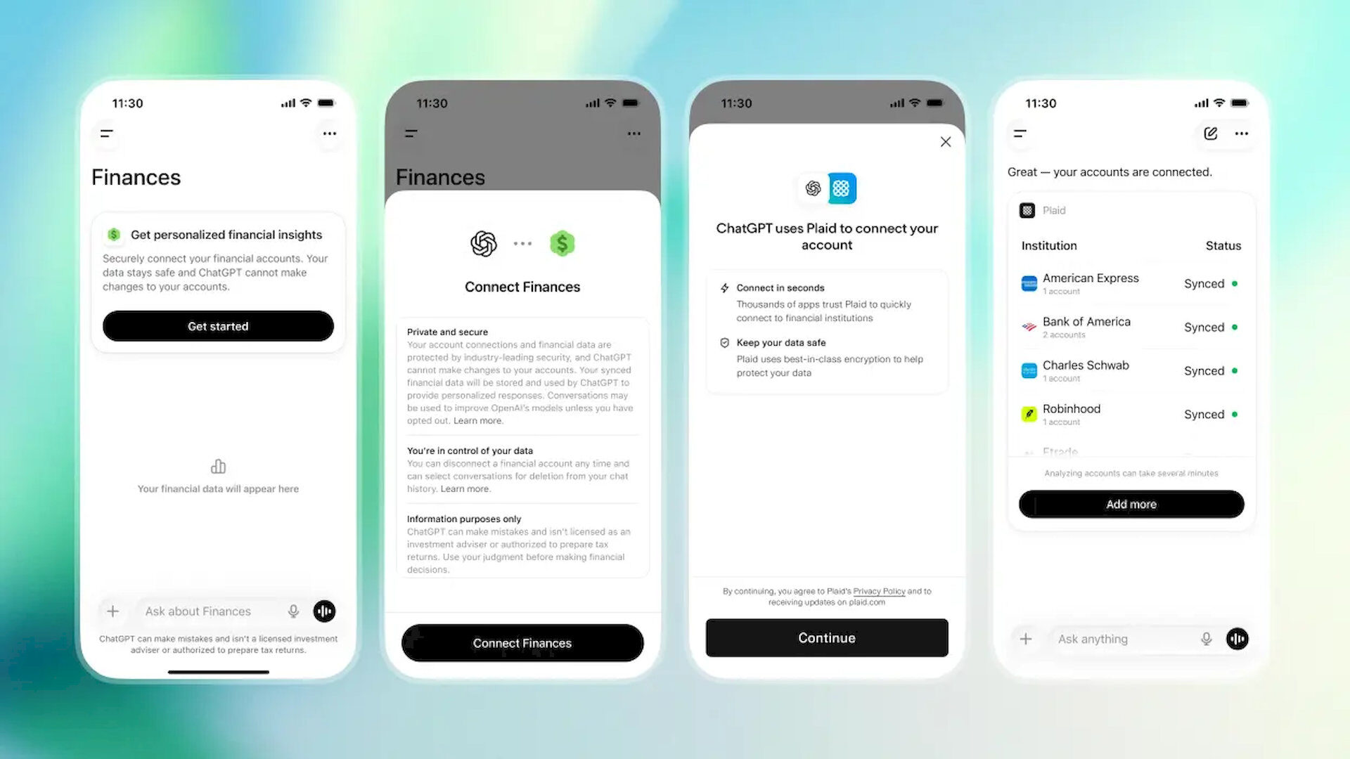 OpenAI, ChatGPT için kişisel finans yönetimi araçlarını kullanıma sundu